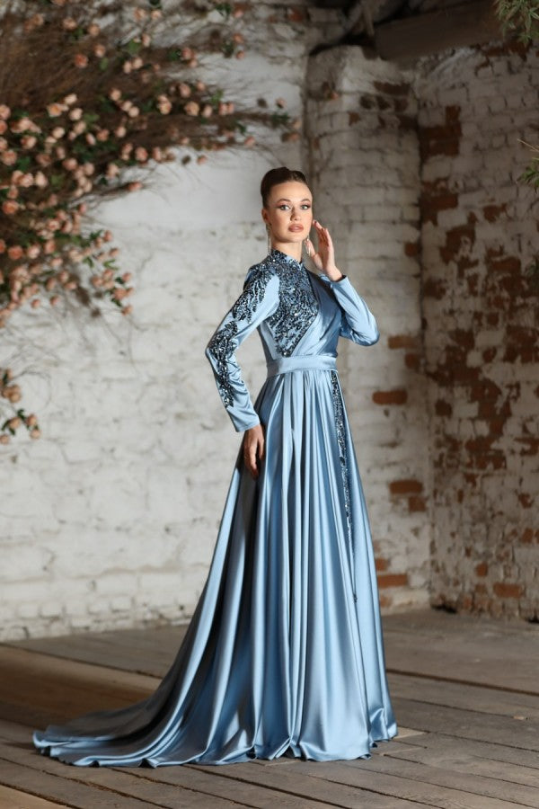 Mahidevran Modest Evening Dress